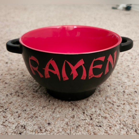 Cost Plus World Market Black Bowl with Handles - Picture 1 of 7